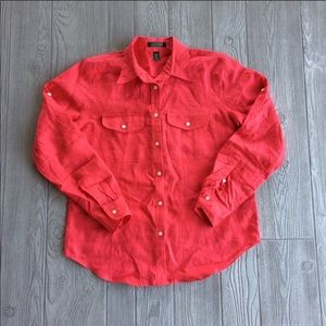 Ralph Lauren button down/button up